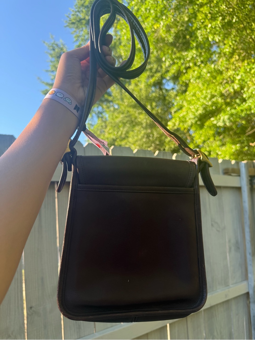Coach vintage Leather Crossbody Bag - Picture 4 of 11
